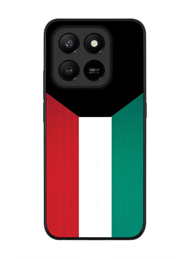 Stylizedd For Honor X7d 4G / X7d 5G / 400 Smart Case,Slim fit Camera Protection, Shockproof Thin Phone cover  - Flag Of Kuwait - Image 1